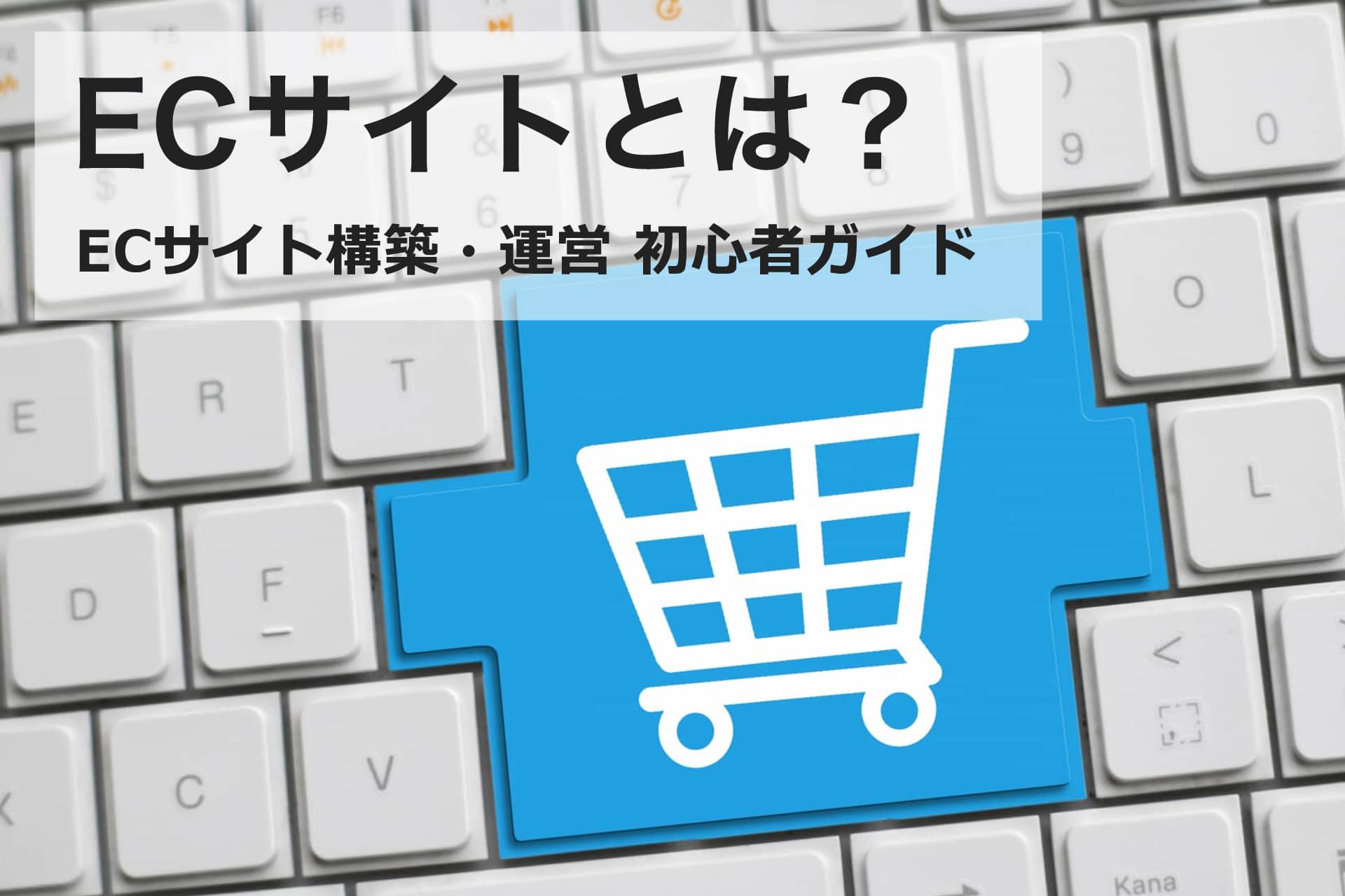 【初心者向け】ECサイトとは？ECサイトの構築・運営を徹底解説