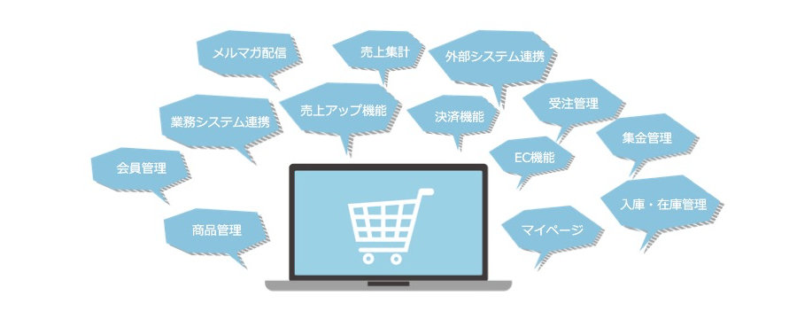 ECサイトの機能一覧