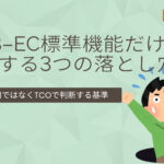 BtoB-EC「標準機能だけ」で失敗する3つの落とし穴|初期費用ではなくTCOで判断する基準